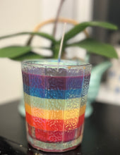 Load image into Gallery viewer, Rainbow PRIDE scented soy candle