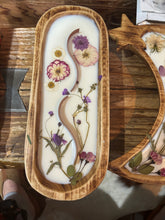 Load image into Gallery viewer, Oblong Hand Carved Dough Bowl