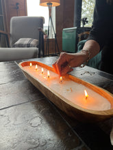 Load image into Gallery viewer, Large Kenyan Dough Bowl Candle