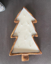 Load image into Gallery viewer, Hand Carved Christmas Tree Dough Bowls