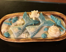 Load image into Gallery viewer, Mermaid and Ocean Themed Soy Candles