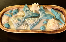 Load image into Gallery viewer, Oblong Hand Carved Dough Bowl